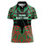 Custom Aotearoa Ngati Hine Women Polo Shirt Maori Pattern New Zealand - Polynesian Pride