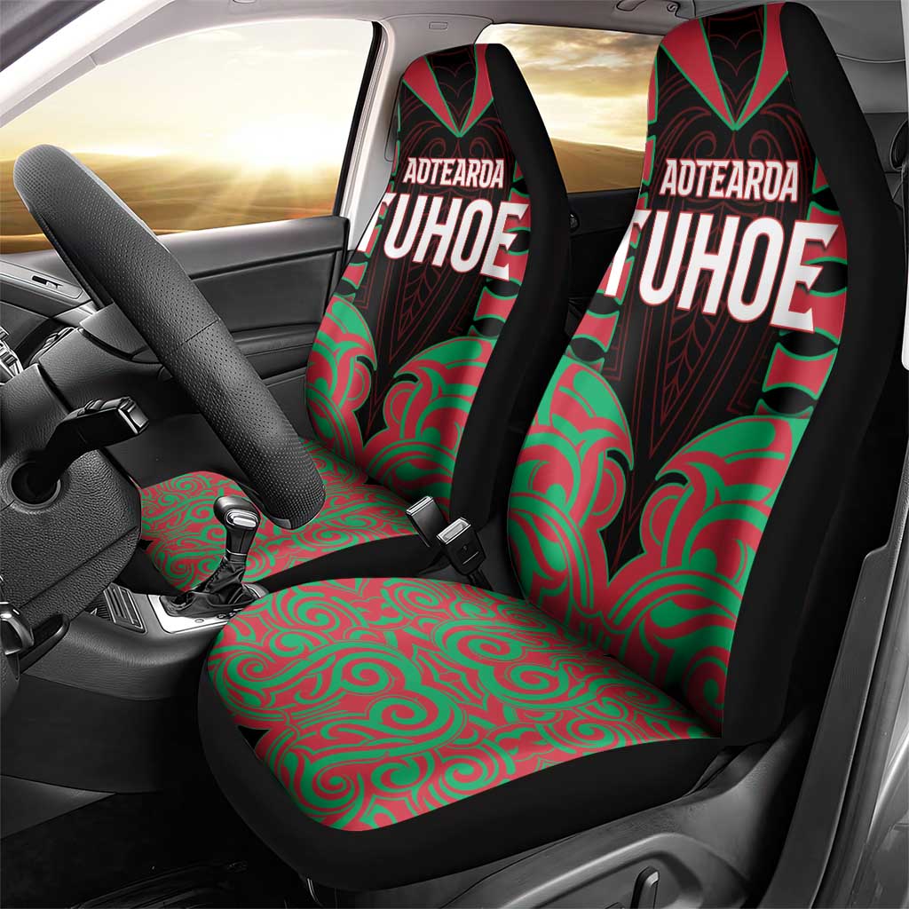 Aotearoa Tuhoe Car Seat Cover Maori Pattern New Zealand - Polynesian Pride