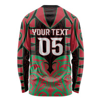 Custom Aotearoa Tuhoe Long Sleeve Shirt Maori Pattern New Zealand - Polynesian Pride