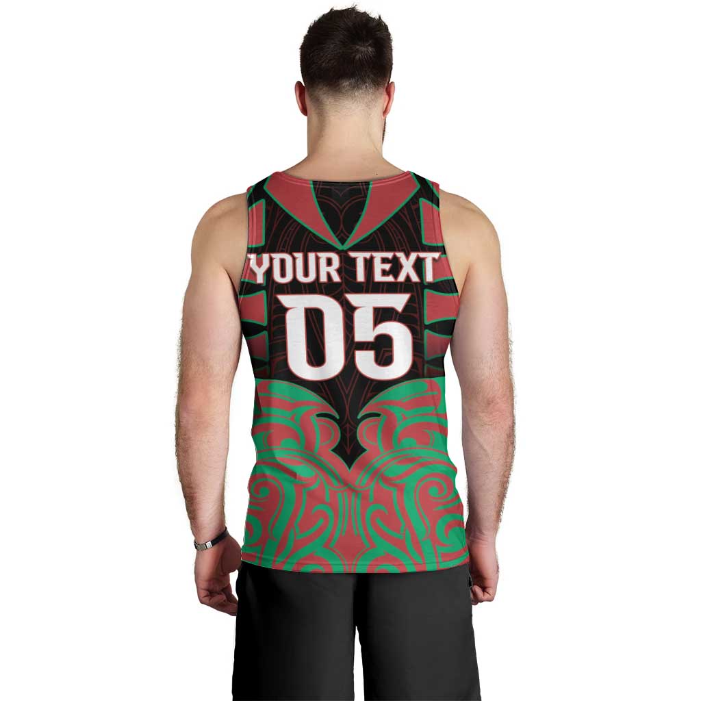 Custom Aotearoa Tuhoe Men Tank Top Maori Pattern New Zealand - Polynesian Pride
