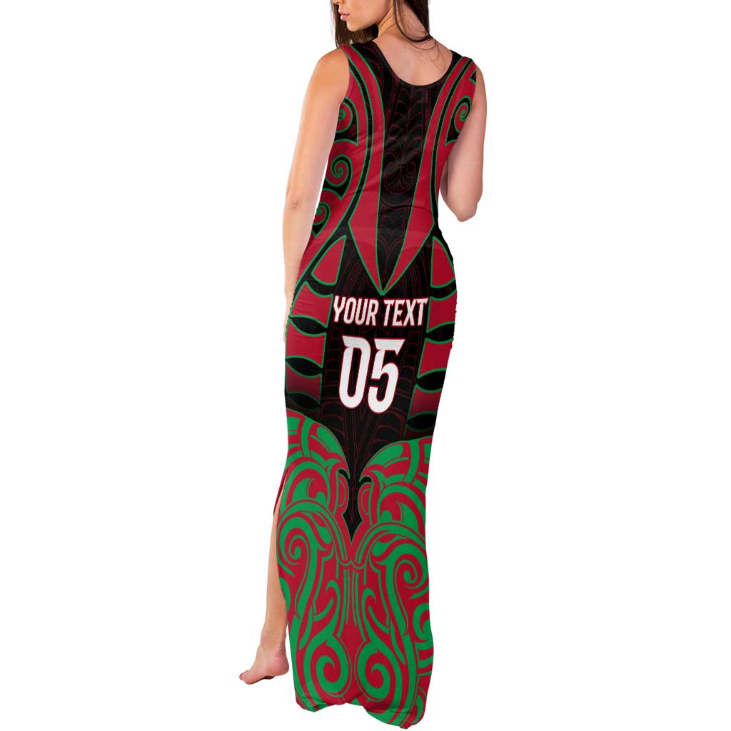 Custom Aotearoa Tuhoe Tank Maxi Dress Maori Pattern New Zealand DT05 - Polynesian Pride