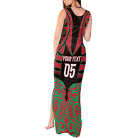 Custom Aotearoa Tuhoe Tank Maxi Dress Maori Pattern New Zealand DT05 - Polynesian Pride