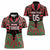 Custom Aotearoa Tuhoe Women Polo Shirt Maori Pattern New Zealand - Polynesian Pride
