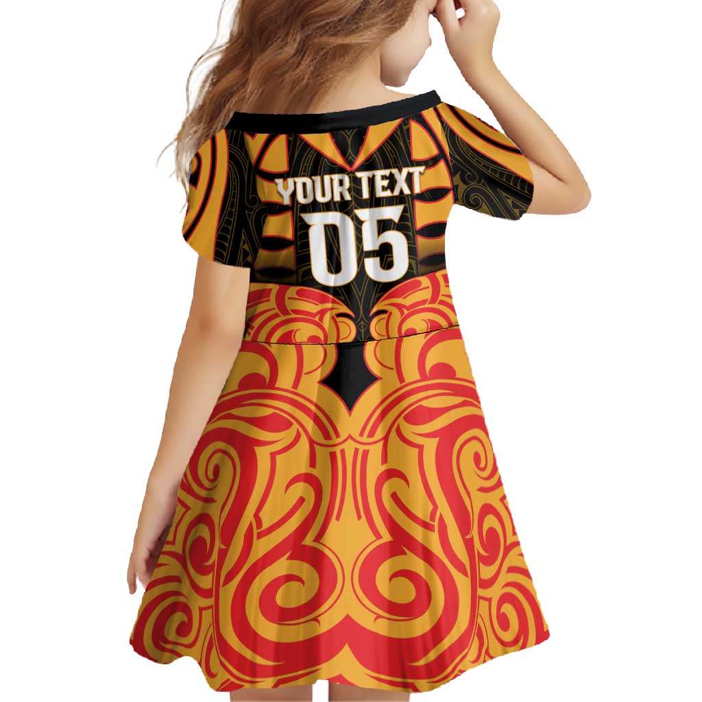 Custom Aotearoa Waikato Family Matching Mermaid Dress and Hawaiian Shirt Maori Pattern New Zealand DT05 - Polynesian Pride