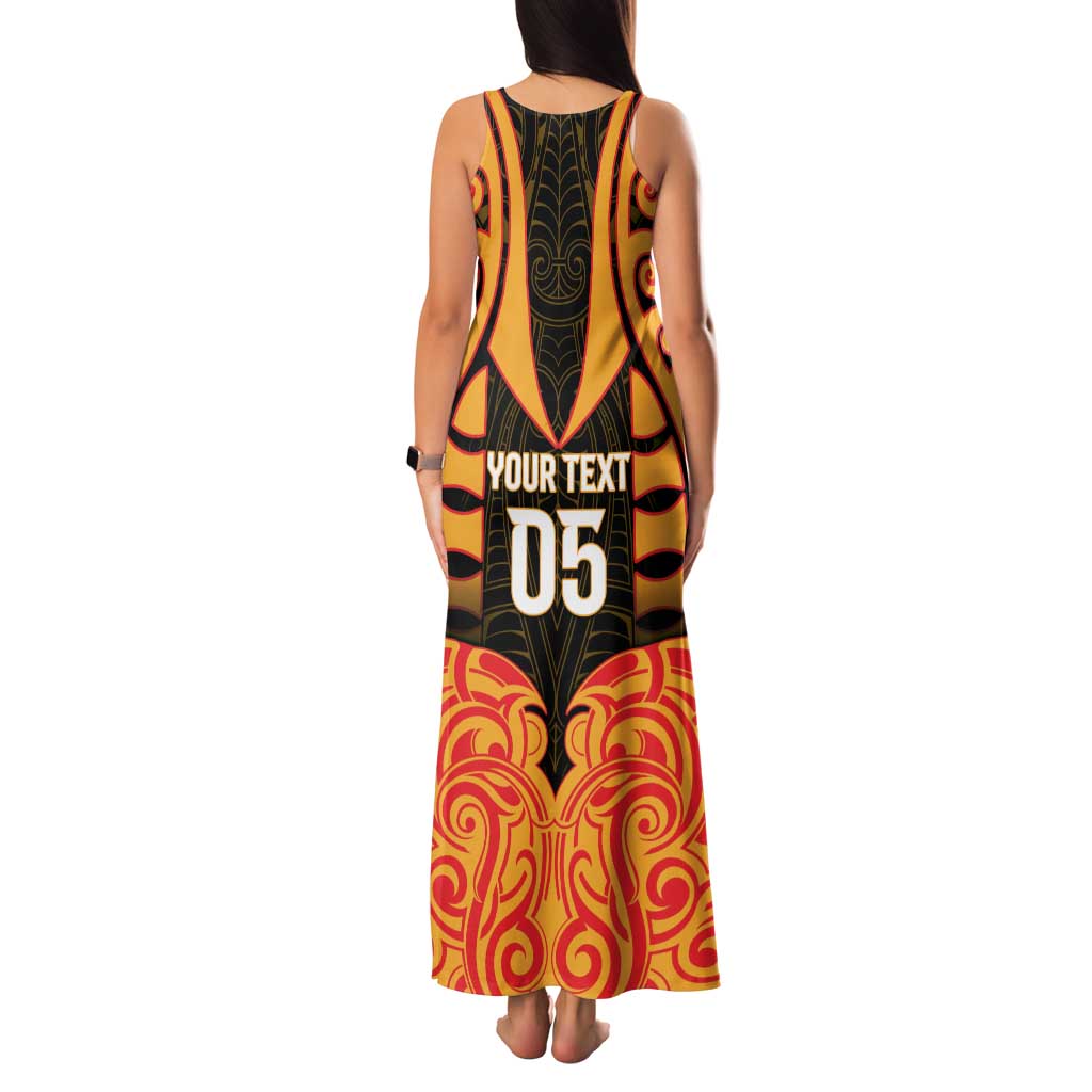 Custom Aotearoa Waikato Family Matching Tank Maxi Dress and Hawaiian Shirt Maori Pattern New Zealand DT05 - Polynesian Pride