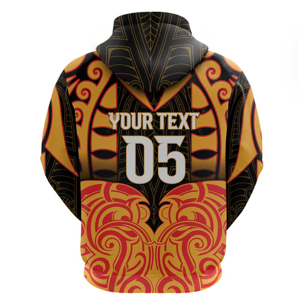 Custom Aotearoa Waikato Hoodie Maori Pattern New Zealand - Polynesian Pride