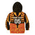 Custom Aotearoa Waikato Kid Hoodie Maori Pattern New Zealand - Polynesian Pride