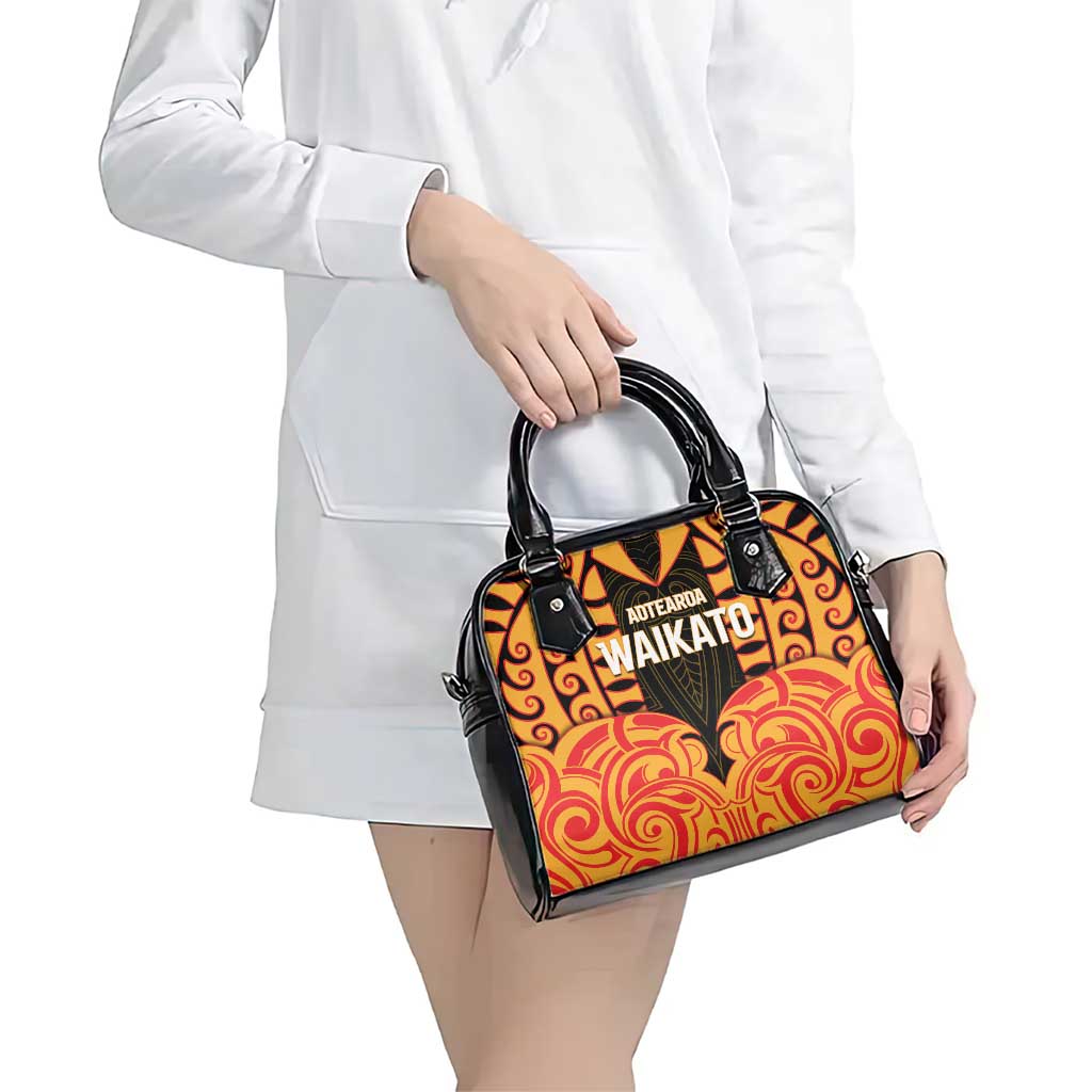 Aotearoa Waikato Shoulder Handbag Maori Pattern New Zealand - Polynesian Pride