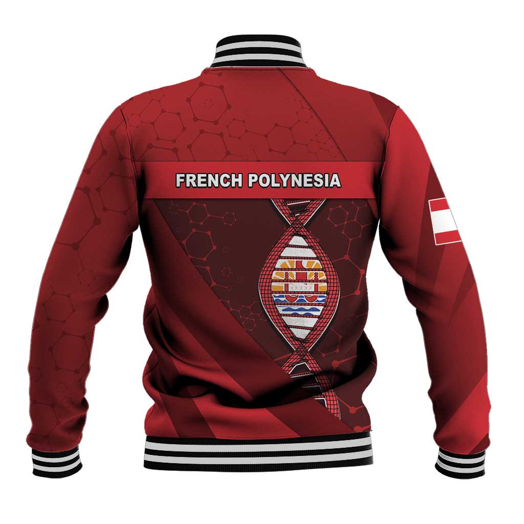 French Polynesia Is In My DNA Baseball Jacket - Polynesian Pride