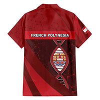 French Polynesia Is In My DNA Family Matching Short Sleeve Bodycon Dress and Hawaiian Shirt DT05 - Polynesian Pride