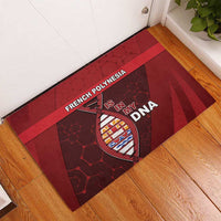 French Polynesia Is In My DNA Rubber Doormat - Polynesian Pride
