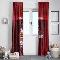French Polynesia Is In My DNA Window Curtain - Polynesian Pride