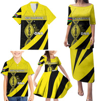 New Caledonia Is In My DNA Family Matching Puletasi and Hawaiian Shirt DT05 - Polynesian Pride