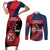 Wallis And Futuna Is In My DNA Couples Matching Short Sleeve Bodycon Dress and Long Sleeve Button Shirt - Polynesian Pride