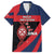 Wallis And Futuna Is In My DNA Family Matching Off The Shoulder Long Sleeve Dress and Hawaiian Shirt - Polynesian Pride