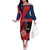 Wallis And Futuna Is In My DNA Family Matching Off The Shoulder Long Sleeve Dress and Hawaiian Shirt - Polynesian Pride