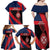 Wallis And Futuna Is In My DNA Family Matching Off Shoulder Maxi Dress and Hawaiian Shirt - Polynesian Pride