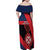 Wallis And Futuna Is In My DNA Family Matching Off Shoulder Maxi Dress and Hawaiian Shirt - Polynesian Pride