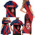 Wallis And Futuna Is In My DNA Family Matching Short Sleeve Bodycon Dress and Hawaiian Shirt - Polynesian Pride