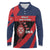 Wallis And Futuna Is In My DNA Long Sleeve Polo Shirt - Polynesian Pride