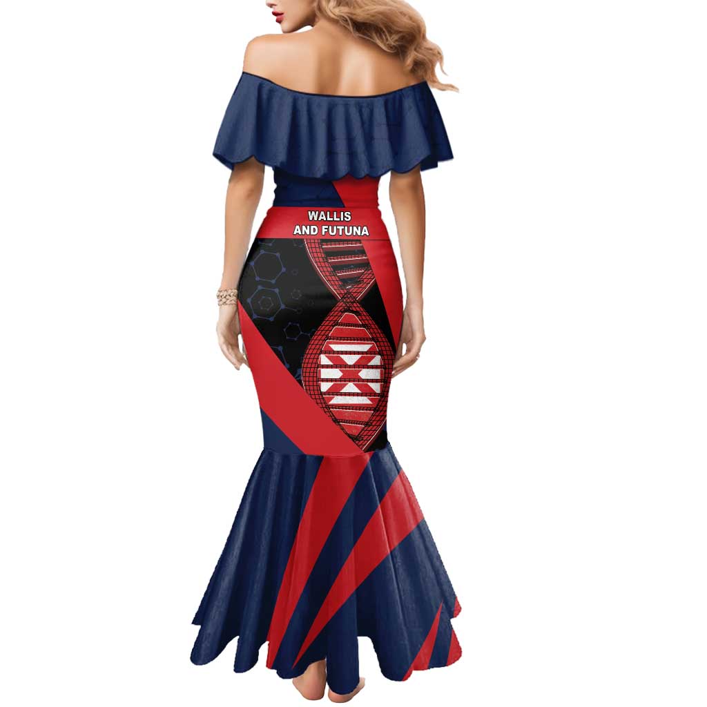 Wallis And Futuna Is In My DNA Mermaid Dress - Polynesian Pride