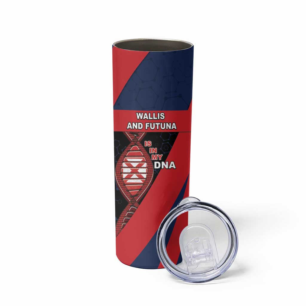 Wallis And Futuna Is In My DNA Skinny Tumbler - Polynesian Pride