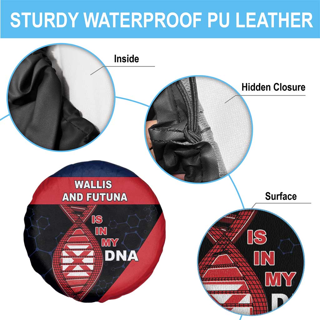 Wallis And Futuna Is In My DNA Spare Tire Cover - Polynesian Pride
