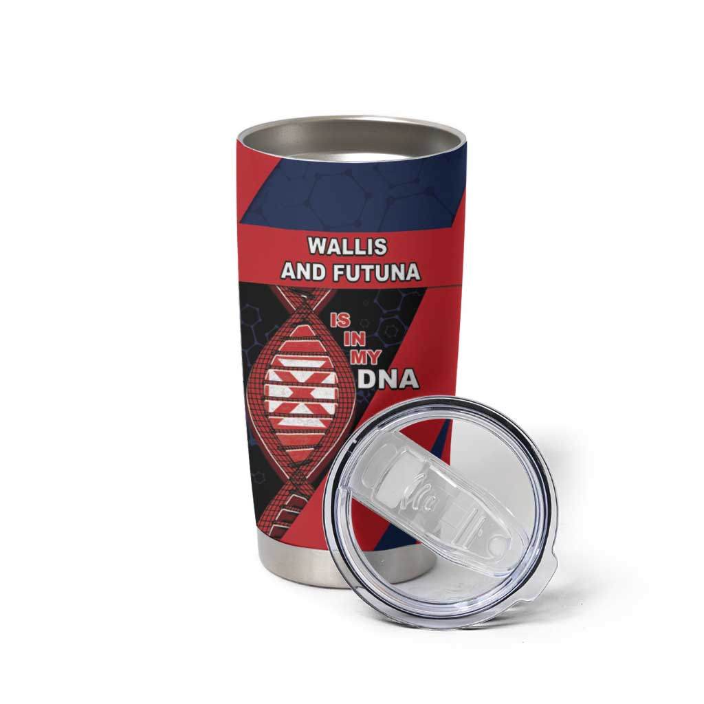 Wallis And Futuna Is In My DNA Tumbler Cup - Polynesian Pride