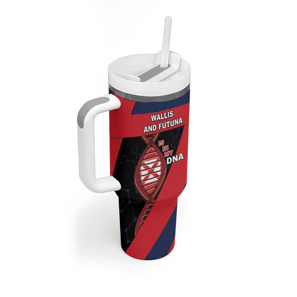 Wallis And Futuna Is In My DNA Tumbler With Handle - Polynesian Pride