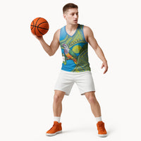Personalised Palau Biib Bird Basketball Jersey Rur Flower And Rock Islands Patterns DT05 - Polynesian Pride