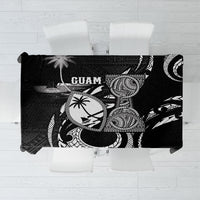Guam Liberation Day Tablecloth Black White Latte Stone Tribal Patterns