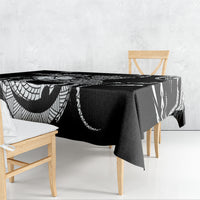 Guam Liberation Day Tablecloth Black White Latte Stone Tribal Patterns