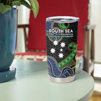 South Sea Islanders And Fiji Tumbler Cup Fijian Coat Of Arms And Southern Cross DT05 - Polynesian Pride