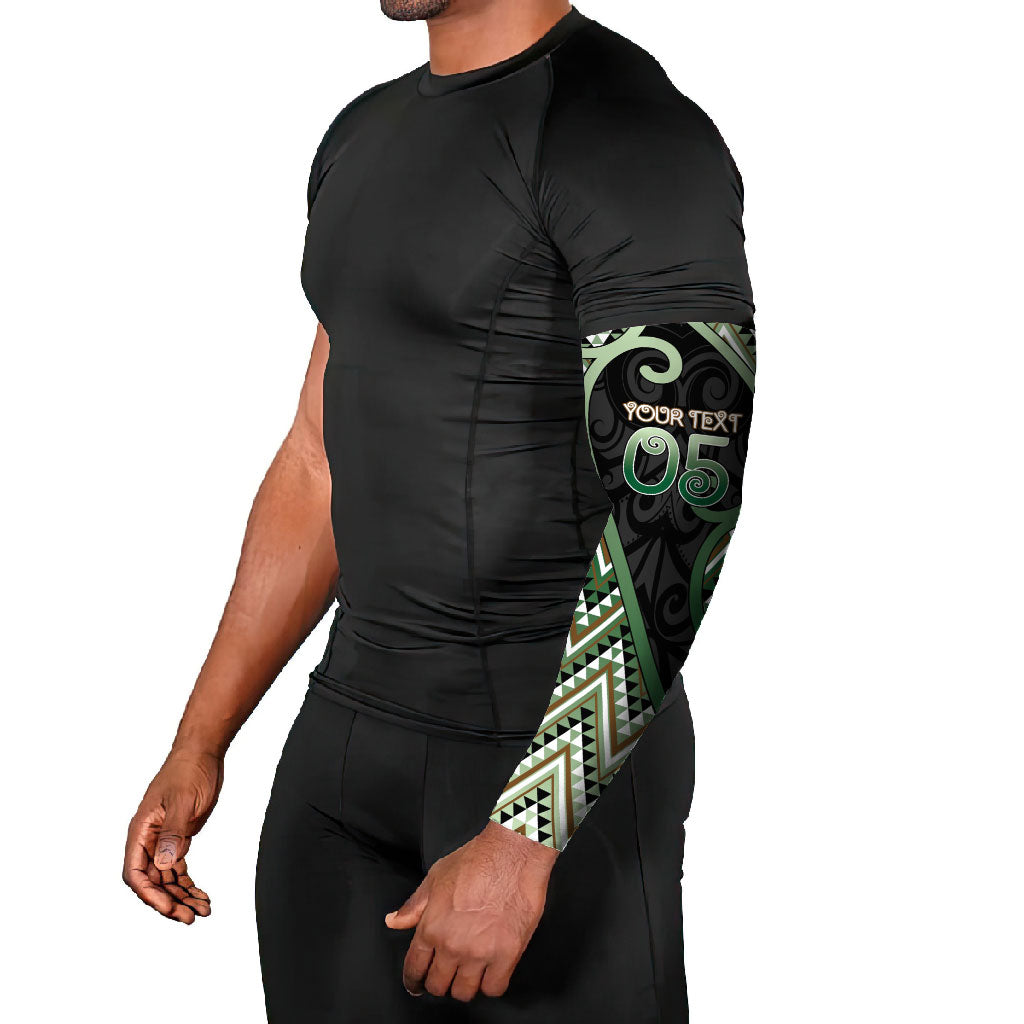 Custom Aotearoa Atua Papatuanuku Arm Sleeves Earth Mother Father Koru Patterns DT05 - Polynesian Pride