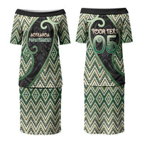 Custom Aotearoa Atua Papatuanuku Couples Matching Puletasi and Hawaiian Shirt Earth Mother Father Koru Patterns DT05 - Polynesian Pride
