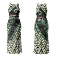 Custom Aotearoa Atua Papatuanuku Couples Matching Tank Maxi Dress and Hawaiian Shirt Earth Mother Father Koru Patterns DT05 - Polynesian Pride