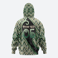 Custom Aotearoa Atua Papatuanuku Hoodie Earth Mother Father Koru Patterns DT05 - Polynesian Pride