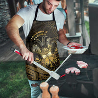 Niue Christmas Apron Niuean Crab Xmas Tribal Waves - Polynesian Pride