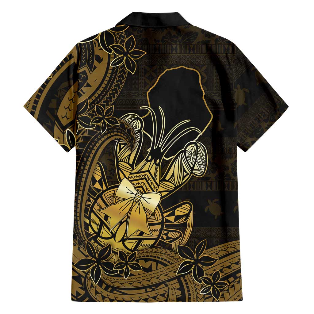 Niue Christmas Hawaiian Shirt Niuean Crab Xmas Tribal Waves - Polynesian Pride