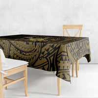 Niue Christmas Tablecloth Niuean Crab Xmas Tribal Waves DT05 - Polynesian Pride
