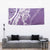 Hawaii Puakenikeni And Maile Lei Tapestry Violet Polynesian Shark Tattoo DT05