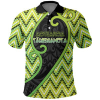 Custom Aotearoa Atua Tanemahuta Polo Shirt God Of Forests Koru Patterns Koru Patterns