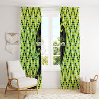 Aotearoa Atua Tanemahuta Window Curtain God Of Forests Koru Patterns Koru Patterns