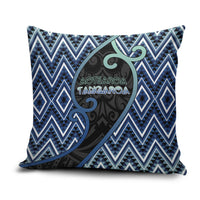 Aotearoa Atua Tangaroa Pillow Cover God Of Ocean Koru Patterns