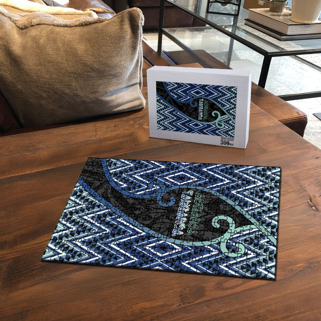 Aotearoa Atua Tangaroa Puzzle God Of Ocean Koru Patterns