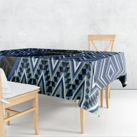 Aotearoa Atua Tangaroa Tablecloth God Of Ocean Koru Patterns