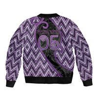 Custom Aotearoa Atua Tawhirimatea Bomber Jacket God Of Storms Koru Patterns