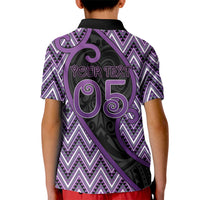 Custom Aotearoa Atua Tawhirimatea Kid Polo Shirt God Of Storms Koru Patterns