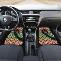 Custom Aotearoa Atua Maui Car Mats Demigod Hero And Trickster Koru Patterns
