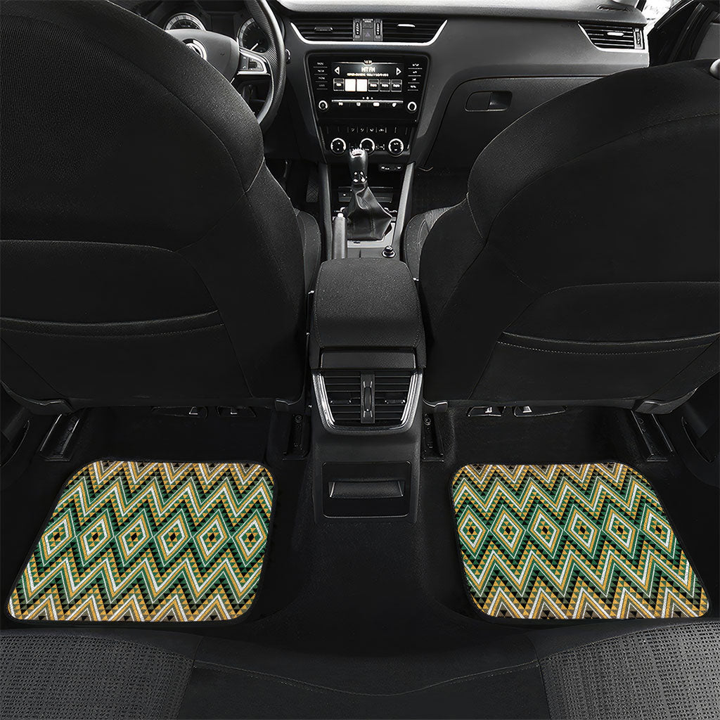 Custom Aotearoa Atua Maui Car Mats Demigod Hero And Trickster Koru Patterns